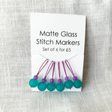 Glass Stitch Markers