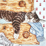 Fast Off DMC Cross Stitch Kit 8”x8” 16ct