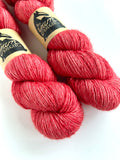 Pomegranate Peel 100g  Merino & Linen 4ply Singles