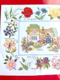 Cottage Garden 16 3/4” x 20.5” Cross Stitch Kit