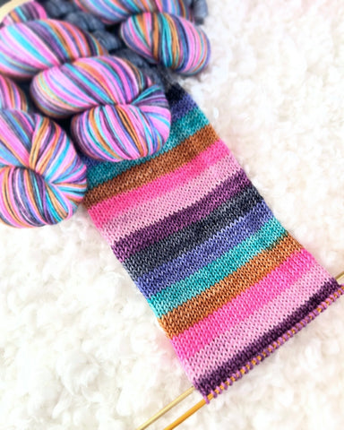 Everglades self striping sock set 100g + 20g