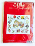 Cottage Garden 16 3/4” x 20.5” Cross Stitch Kit