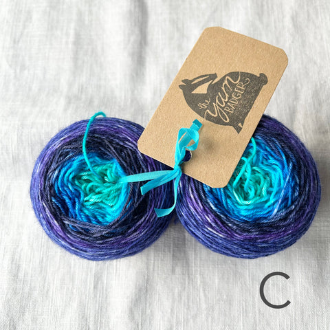 Gradient sock sets 2 x 50g