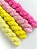 4 x 20g Merino Sparkle Sock Minis SM01
