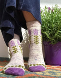 Charming Colorwork socks by Charlotte Stone