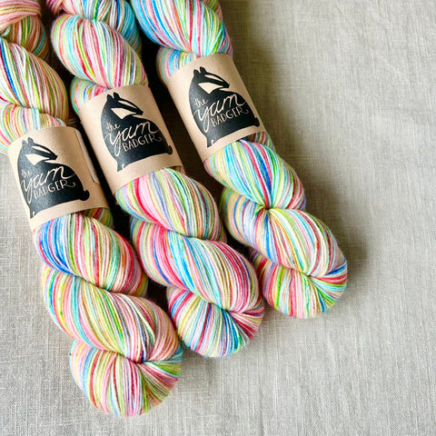 Rainbow Mist Self Striping Yarn