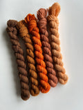 100% nsw Shetland Mini Skein Sets