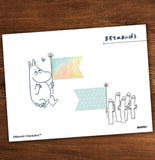 Beverly Moomin Flower Stamp