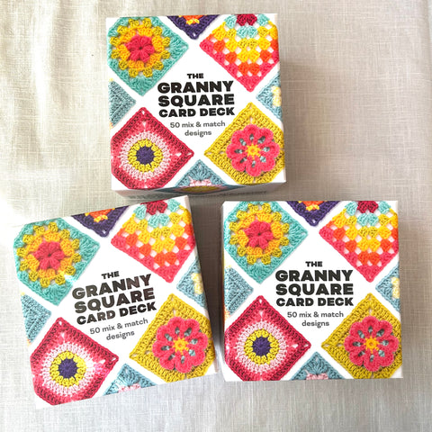 The Granny Square Card Deck - Claire Montgomerie search press