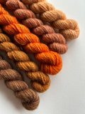 100% nsw Shetland Mini Skein Sets