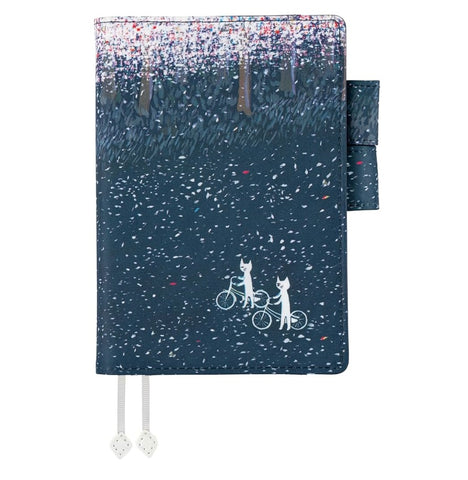 Hobonichi A6 Original Planner Cover Hiroko Kubota: The Tone of Illuminated Flowers