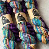 My Sisters Dress Self Striping Yarn Sock Set 100g + 20g