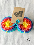 Gradient sock sets 2 x 50g