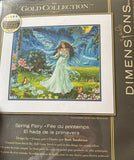 Dimensions ‘Spring Fairy’ Cross Stitch Kit 14” x 12”