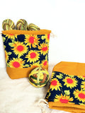 Sunflower Project Bag