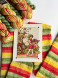 The Strawberry Fairy Self Striping Sock Set