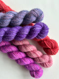 100% nsw Shetland Mini Skein Sets