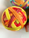 100g Gobstopper Self Striping Yarn Ball