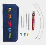 Knit Pro Punch Needle Set - Vibrant Rainbow