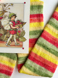The Strawberry Fairy Self Striping Sock Set
