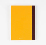 Hobonichi A6 Grid Notebook Yellow