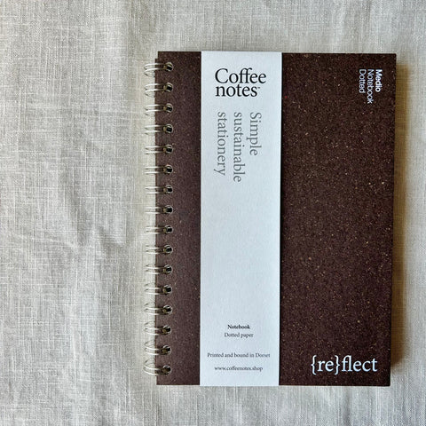 Coffee Notes ~ Upcycled Coffee Cups Wirebound Notebooks