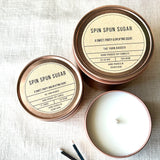 Spin Spun Sugar Soy Wax Candle