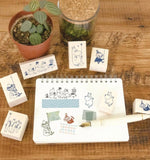 Beverly Moomin Flower Stamp
