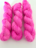 Hubba Bubba Pink Alpaca Fluff