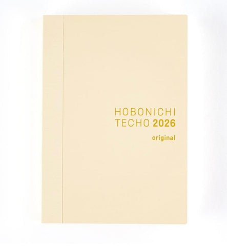 A6 Hobonichi Original Techo 2026 English (Jan Start)
