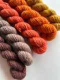 100% nsw Shetland Mini Skein Sets