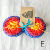 Gradient sock sets 2 x 50g