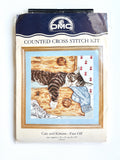 Fast Off DMC Cross Stitch Kit 8”x8” 16ct