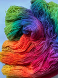 100g Shetland Yarn Hand Painted Rainbow 4ply