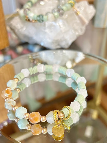 Mint Gemstone Bracelet