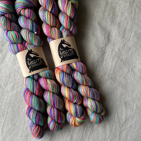 Stormy Rainbow Self Striping Yarn