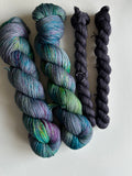 Neon Signs on Merino/nylon Sock