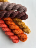 100% nsw Shetland Mini Skein Sets