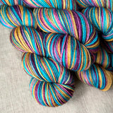 My Sisters Dress Self Striping Yarn Sock Set 100g + 20g