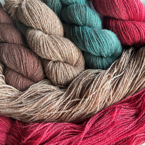 100g NSW Shetland Yarn Skeins