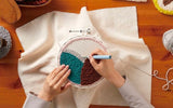 Clover Punch Needle Hoop