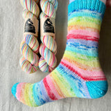 Rainbow Mist Self Striping Yarn