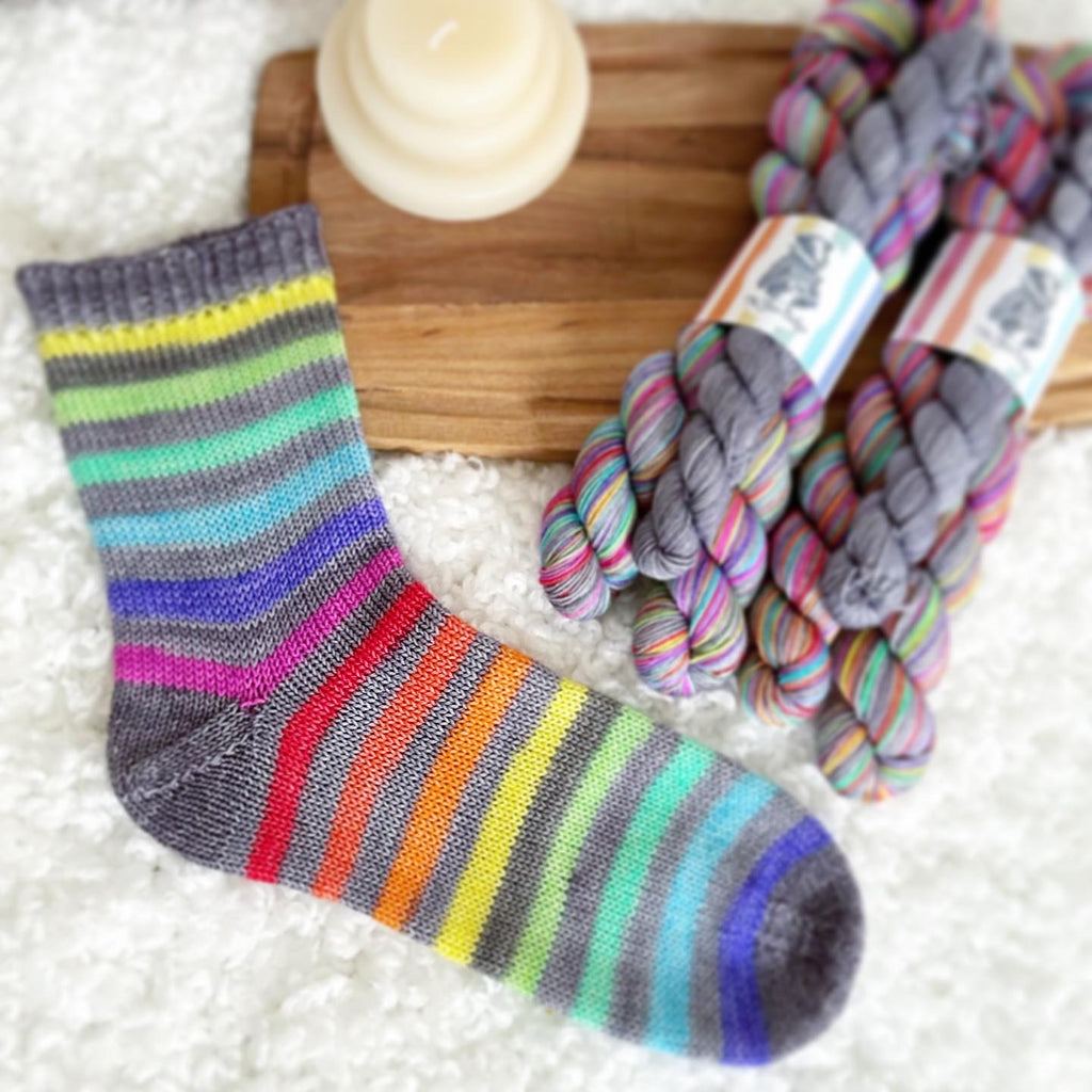 Self Striping Yarn Socks – Yarns from the Lake