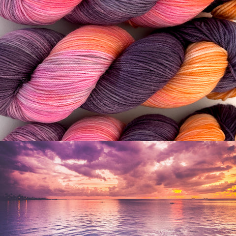 Sunset Tides Superwash Merino